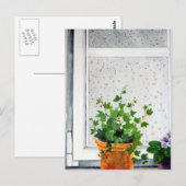 Rainy Day Briefkaart (Voorkant / Achterkant)