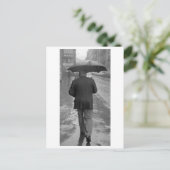 Rainy day briefkaart (Staand voorkant)