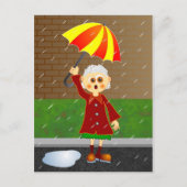 Rainy Day Briefkaart (Voorkant)