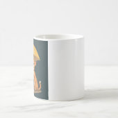 Rainy Day Buddies: kat en hond duo Koffiemok (Center)