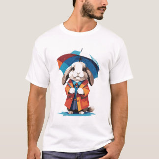 Rainy Day Bunny T-shirt