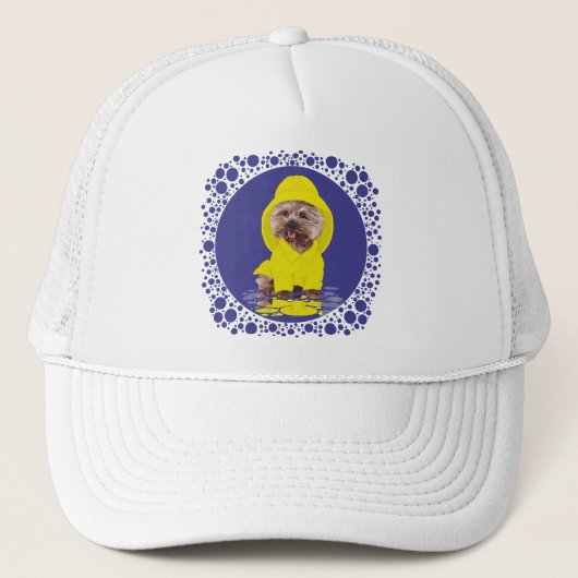 Rainy Day Cairn Terrier Trucker Pet (Voorkant)