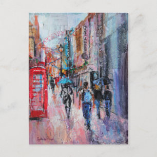 Rainy Day Carnaby Street Briefkaart
