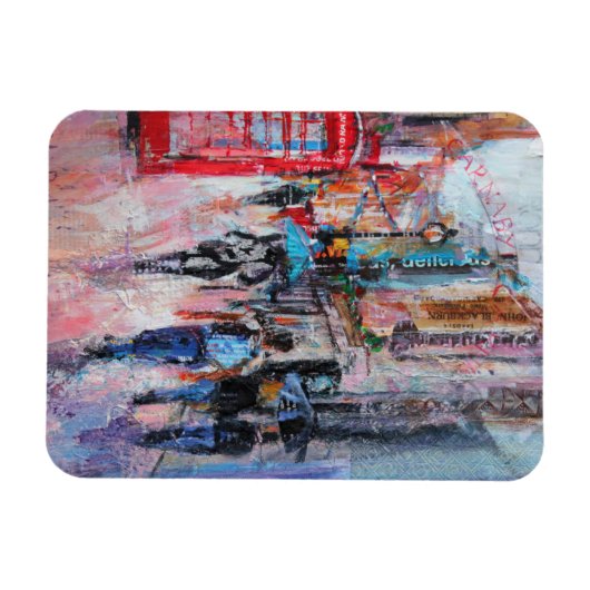 Rainy Day Carnaby Street Magneet (Horizontaal)