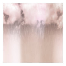Rainy Day Clouds Roze Rose Gold White