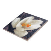 Rainy Day Crocus Tegeltje (Zijkant)