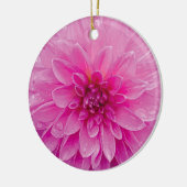 Rainy Day Dahlia-sluitingen Keramisch Ornament (Links)