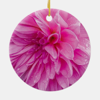 Rainy Day Dahlia-sluitingen Keramisch Ornament
