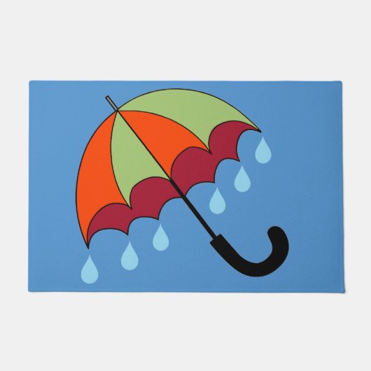 Rainy Day Deurmat (Voorkant)