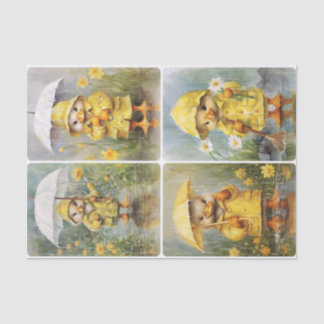 Rainy Day Dewy Tissuepapier