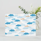 Rainy Day Feestdagenkaart (Staand voorkant)