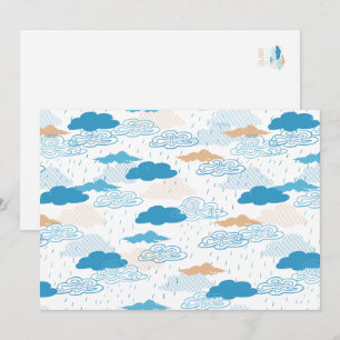 Rainy Day Feestdagenkaart