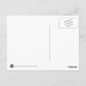 Rainy Day Flower Briefkaart (Achterkant)