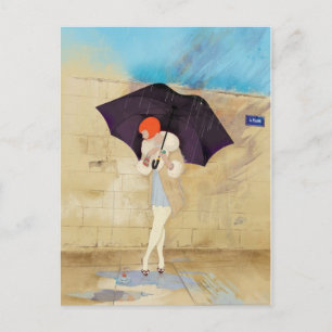 Rainy Day Flower Briefkaart