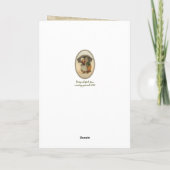 Rainy Day Friends  Illustratie Kaart (Achterkant)