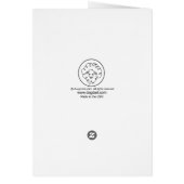 Rainy Day Friends Wenskaart (Achterkant)