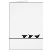 Rainy Day Friends Wenskaart (Voorkant)