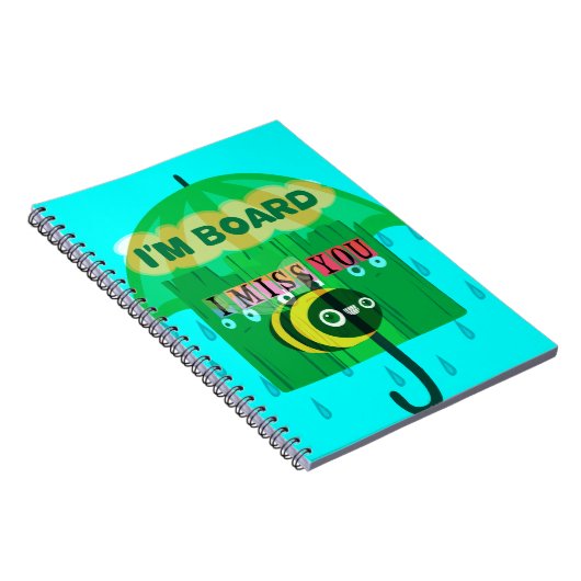 Rainy Day Fun: Het perspectief van een bij. "Ik be Notitieboek (Rechterzijde)