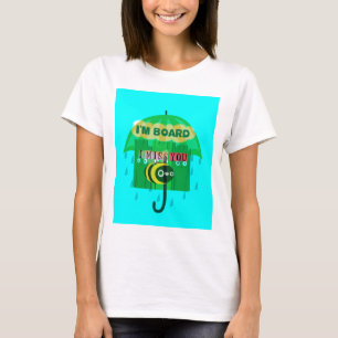 Rainy Day Fun: Het perspectief van een bij. "Ik be T-shirt