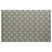 Rainy Day Ginger Cat Daisies Patroon Stof (Yard (91,4 cm))