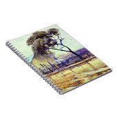 Rainy Day in Bandera door Julian Onderdonk Notitieboek (Rechterzijde)