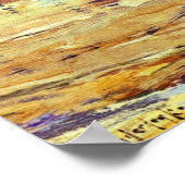 Rainy Day in Bandera door Julian Onderdonk Poster (Hoek)