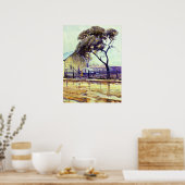 Rainy Day in Bandera door Julian Onderdonk Poster (Keuken)