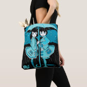 Rainy Day in Blue Tote Bag (Dichtbij)