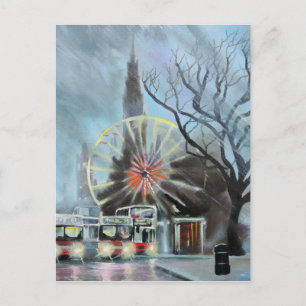 Rainy day in Edinburgh Briefkaart