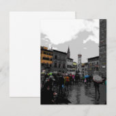 Rainy Day in Florence Italië (Voorkant / Achterkant)