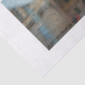 Rainy Day in Frankfurt 2015 Tissuepapier (Detail)