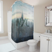 Rainy Day in het NYC-schoengordijn Douchegordijn (In situ)