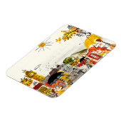 Rainy Day in Londen Magneet (Linkerzijde)