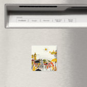 Rainy Day in Londen Magneet (Insitu (Vaatwasser))