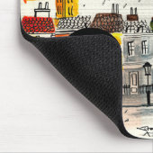 Rainy Day in Londen Muismat (Hoek)