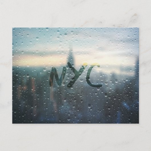 Rainy Day in NYC Briefkaart (Voorkant)