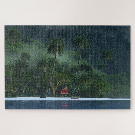 Rainy Day in Paradise Legpuzzel (Horizontaal)