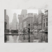 Rainy Day in Times Square, 1943 Briefkaart (Voorkant)