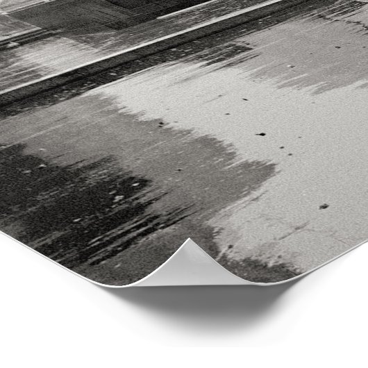 Rainy Day in Times Square, 1943.  foto Poster (Hoek)