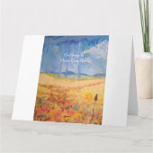 Rainy day juichen aanmoedigingscitaat op kaart (Achterkant)