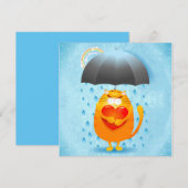 Rainy Day Kaart (Voorkant / Achterkant)