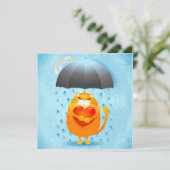 Rainy Day Kaart (Staand voorkant)