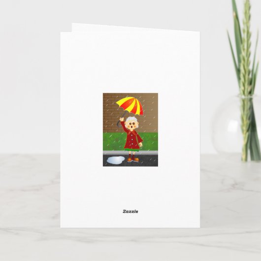 Rainy Day Kaart (Achterkant)