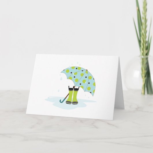 Rainy Day Kaart (Voorkant)