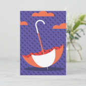 Rainy Day Kaart (Staand voorkant)