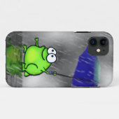 Rainy Day Kikker Case-Mate iPhone Case (Achterkant (horizontaal))