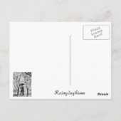 Rainy Day Kisses Briefkaart (Achterkant)
