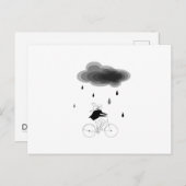 Rainy day - Kopenhagen Briefkaart (Voorkant / Achterkant)