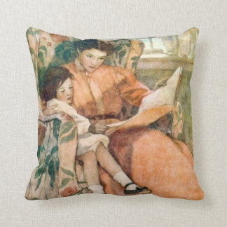 Rainy Day Lees Jessie Willcox Smith Fine Art Kussen