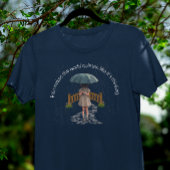 Rainy Day Little Girl T-shirt